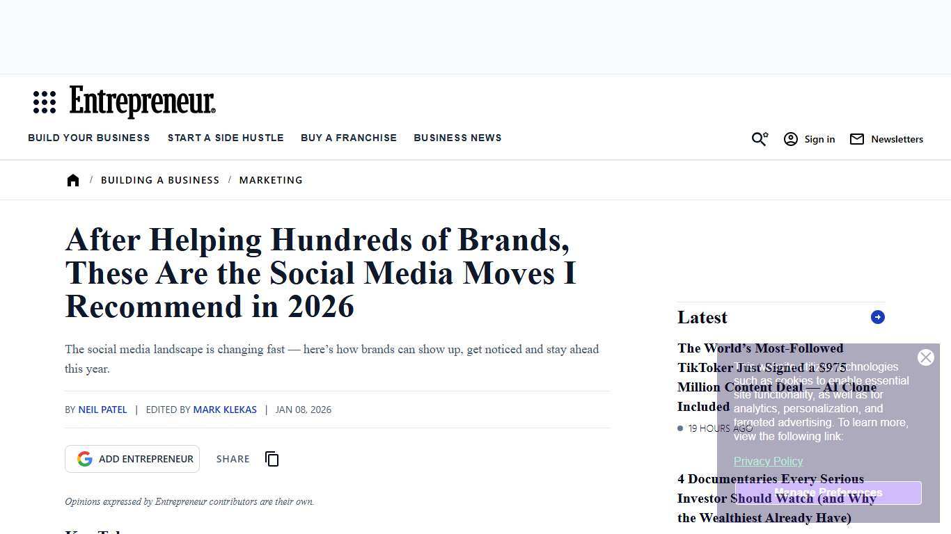 The Social Media Trends That Will Define 2026